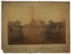 H.H. Stephenson’s tour to Australia 1861-1862. ‘The first cricket match between the All England Eleven and eighteen of Victoria played at the Melbourne Cricket Ground’. G. Middleton, Melbourne. A series of three large, very early original sepia photograph - 2