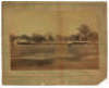 H.H. Stephenson’s tour to Australia 1861-1862. ‘The first cricket match between the All England Eleven and eighteen of Victoria played at the Melbourne Cricket Ground’. G. Middleton, Melbourne. A series of three large, very early original sepia photograph - 3