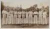 &lsquo;Players XI 1928&rsquo;. Very large original photograph of the Players XI who played the Gentlemen at Dean Park, Bournemouth on the 5th to 7th September 1928. The players are featured standing in line on the pitch and feature Phil Mead (Cpt), Kilner, Shipman, G