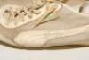 Rodney Hogg. Australia. A pair of ‘Puma 100’ cricket boots match worn by Hogg, both signed and presented to David Frith by Hogg, date unknown. Good condition - 2