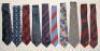 Cricket ties. A good selection of thirty ties including Cornhill Insurance Test match ties for 1980, 1980 (Centenary Test Tie), 1981, 1982, 1984, 1985, 1986, 1987, 1988, 1989, 1990, 1991, 1992, 1993, 1994, 1995 (2), 1996, 1998, 1999, 2000 etc, Texaco Tro - 2