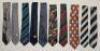 Cricket ties. A good selection of thirty ties including Cornhill Insurance Test match ties for 1980, 1980 (Centenary Test Tie), 1981, 1982, 1984, 1985, 1986, 1987, 1988, 1989, 1990, 1991, 1992, 1993, 1994, 1995 (2), 1996, 1998, 1999, 2000 etc, Texaco Tro - 3