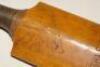 Charles Burgess Fry, Sussex & England 1892-1921. Gunn & Moore ‘William Gunn’ Autograph cricket bat. The bat is initialled with ‘CBF 4’ to the rear shoulder at the ownership position by Fry and to the other shoulder is inscribed ‘R. Kennerley, Rumford from