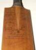 Test match teams 1930&rsquo;s. Gunn & Moore &lsquo;William Gunn&rsquo; Autograph cricket bat signed to the face of the bat by the All Indian team of 1932, eighteen signatures including Nayudu, Colah, Ghulam Mahomed, Nissar, Singh, Wazir Ali, Jahangir Khan, Palia, Wazir Ali