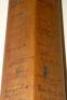 Test match teams 1930&rsquo;s. Gunn & Moore &lsquo;William Gunn&rsquo; Autograph cricket bat signed to the face of the bat by the All Indian team of 1932, eighteen signatures including Nayudu, Colah, Ghulam Mahomed, Nissar, Singh, Wazir Ali, Jahangir Khan, Palia, Wazir Ali - 6
