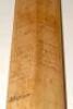 M.C.C. tour of Australia 1950/51. R.M. Crocker & Son National Choice ‘Lindsay Hassett’ cricket bat signed to the back by the Australian and M.C.C. teams. Sadly only seventeen signatures remain legible due to fading and include Hassett, Fingleton, Loxton, - 5