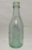 Cricket bottle. Attractive early cricket ginger beer bottle with ‘N.B.D. Watson & Co, Richmond‚‘ with figure of a batsman and ball to the side of the bottle. Approx 8” tall. Odd minor faults otherwise in good condition