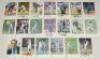 England. Classic Cricket Cards &lsquo;International Cricketers&rsquo; series. Forty cards of players from England, each signed by the featured player. Card numbers are 4 Agnew, 5 Salisbury, 12 Hick, 13 Stewart, 29 White, 42 Watkinson, 74 Patel, 131 Edrich, 143 Stewar