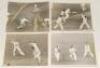 South Africa tour to England 1935. A good selection of original mono press photographs from the 1935 tour. Images are Eric Rowan and Bruce Mitchell walking out to bat in the tour match v Scotland, Forthill, Dundee, 22nd & 23rd June 1935. Star Photos of Pe - 3