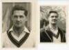 Robert Neil Harvey. Victoria, New South Wales & Australia 1946-1963. Four original mono press photographs of Harvey including three portraits and one in batting pose. Each photograph signed in ink by Harvey. Photographs by Sport & General, Reuter, Topical - 2