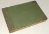 William Nairn Riley. Leicestershire & Cambridge University 1911-1914. A large ‘Reedsdale’ loose-leaf expanding photograph album bound in green suede leather and cloth boards with initials ‘W.A.R.’ in gilt to front. Housed in original slipcase with ‘W.N. R - 9