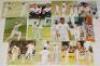 England v New Zealand 1994. Thirty original colour press photographs of match action and the odd celebration/ award etc. from the 1994 series. New Zealand players featured include Nash, Larsen, Davis, Parore, Crowe, Hart, Pringle etc. also Stewart, Lewis,