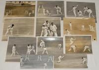 Middlesex C.C.C. 1967-1979. A good selection of sixty eight original mono press photographs, the majority featuring match action, some player portraits and the odd team photograph, presentations, 2nd XI players etc. Two photographs are signed, one of Midd