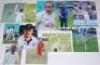 England Test, one day international and County players signed photographs 1980s-2020s. Twenty original colour press photographs of England players in match action, player portraits etc. Each photograph signed by the featured player. Signatures are Trescot - 2