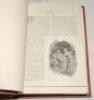 John Arlott. ‘Cricket Magazine Articles’ c.1834-1917. A good collection of original magazine extracts of cricket articles from the library of Arlott. Over three hundred pages of magazine page extracts, the articles separated by card sheets and nicely boun - 2