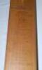 M.C.C. tour to South Africa 1948/49. Full size Sykes &lsquo;Super Selected&rsquo; cricket bat fully signed in ink to the face by all sixteen playing members of the M.C.C. touring party, and twelve of the South African team. England signatures are Mann (Captain), Grif - 2