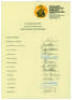 Australian Cricket Association 1989. Three official ‘State’ autograph sheets for New South Wales team v Western Australia 1989 (11 signatures), Western Australian team v NSW 1989 (13 signatures) and the Queensland team v Western Australia 1989 (12 signatu - 2