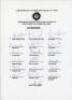 India tour to Australia 1999/2000. Official autograph sheet with printed title and players’ names, fully signed in ink by all nineteen of the listed members of the Indian touring party. Signatures are Tendulkar (Captain), Ganguly, Kanitkar, Dravid, Laxman