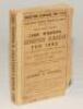 Wisden Cricketers’ Almanack 1892. 29th edition. Original paper wrappers. Replacement spine with printed title, some wear, creasing and small loss to wrapper extremities, printed stamp to first adverting page otherwise in good condition