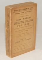 Wisden Cricketers’ Almanack 1895. 32nd edition. Original paper wrappers. Minor wrinkling and slight wear and very small loss to spine paper otherwise in very good condition