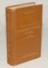 Wisden Cricketers‚‘ Almanack 1912. 49th edition. Original hardback. Very minor wear to spine extremities otherwise in very good condition with bright gilt titles. Name of ownership handwritten to top border of front yellow end paper