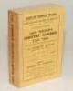 Wisden Cricketers’ Almanack 1915. 52nd edition. Original paper wrappers. Replacement spine with printed title. Very minor wear to wrappers, name ‘McKenna’ handwritten across page block edge otherwise in good/very good condition