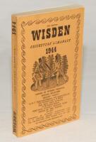 Wisden Cricketers‚‘ Almanack 1944. 81st edition. Original limp cloth covers. Only 5600 paper copies printed in this war year. Very good/excellent condition. Rare war-time edition in rarely seen condition