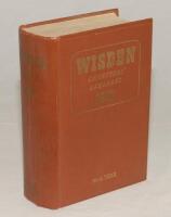 Wisden Cricketers‚‘ Almanack 1957. Original hardback. Some wrinkling to the spine paper otherwise in good/very good condition