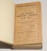 Wisden Cricketers‚‘ Almanack 1906 and 1907. 43rd & 44th editions. Both editions bound in dark brown boards, the 1907 edition with original paper wrappers, the 1906 lacking, with gilt titles to spine. The 1906 edition complete and in good condition, the 19 - 2