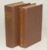 Wisden Cricketers‚‘ Almanack 1906 and 1907. 43rd & 44th editions. Both editions bound in dark brown boards, the 1907 edition with original paper wrappers, the 1906 lacking, with gilt titles to spine. The 1906 edition complete and in good condition, the 19 - 3