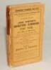 Wisden Cricketers‚‘ Almanack 1919. 56th edition. Original paper wrappers. Minor wear and age toning to wrappers, some wear to wrapper extremities, loss to over half of the spine paper, the remainder of the spine paper with old tape attached otherwise in g