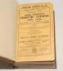 Wisden Cricketers‚‘ Almanack 1924 and 1925. 61st & 62nd editions. Both editions bound in dark brown boards, with original paper wrappers, with gilt titles to spine. The 1924 edition with fading and werar to wrappers, minor loss to one corner, the 1925 edi - 2