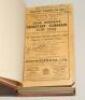 Wisden Cricketers‚‘ Almanack 1928 and 1933. 65th & 70th editions. Both editions bound in brown boards, the 1928 edition lacking wrappers, the 1933 edition with original paper wrappers, with gilt titles to spine. The 1928 edition lacking advertising pages - 2