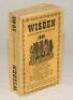 Wisden Cricketers‚‘ Almanack 1940. 77th edition. Original limp cloth covers. Some wear and staining to covers, some breaking to front internal hinge otherwise in good condition. Only 8000 copies printed in this war-time year