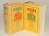 Wisden Cricketers‚‘ Almanack 1968 and 1969. Original hardbacks with dustwrapper. Some minor wear and age toning to dustwrapper spines otherwise in good+ condition