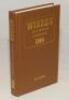 Wisden Cricketers‚‘ Almanack 1944. Willows hardback reprint (2000) in dark brown boards with gilt lettering. Limited edition 369/500. Very good condition