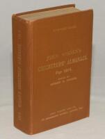 Wisden Cricketers‚‘ Almanack 1914. 51st edition. Original hardback. Very good to excellent condition throughout with gilt titles to front board and spine bright. A rare pre-war hardback edition