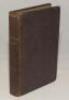 Wisden Cricketers’ Almanack 1885. 22nd edition. Lacking original paper wrappers, bound in maroon/black boards, with gilt titles to spine. Lacking front advertising page, title page and contents page plus seven advertising pages at the rear. Bound into the - 2