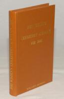 Wisden Cricketers‚‘ Almanack 1883. Willows softback reprint (1988) in light brown hardback covers with gilt lettering. Limited edition 179/500. Very good condition