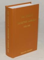 Wisden Cricketers‚‘ Almanack 1906. Willows softback reprint (1999) in dark brown boards with gilt lettering. Limited edition 163/500. Very good condition