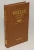 Wisden Cricketers‚‘ Almanack 1945. Willows hardback reprint (2000) in dark brown boards with gilt lettering. Limited edition 580/750. Very good condition