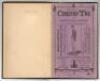 ‘The Australian Cricketers’ Tour through Australia, New Zealand, and Great Britain. Containing a full, racy account of the matches, dinners, excursions etc., in which they have been engaged’. By ‘Argus’ (P.E. Reynolds). Printed and published by A.B. Rae, 