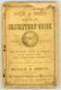 ‘Boyle & Scott’s Australian Cricketers’ Guide for 1881-82’. Henry F. Boyle and David Scott. Printed by Kemp Bros of Melbourne 1882. 3rd issue. 8vo. 202pp including advertisements. Complete. Original decorative paper wrappers. Comprises chapters on Cricket