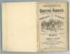 ‘Ironside’s Australasian Cricketing Handbook’. Frederick J. Ironside. New and revised edition, Sydney 1880. Printed by Jarrett & Co., Sydney. Rebound in stiffened blue boards, original front wrapper laid down to front board, lacking original rear wrapper. - 2