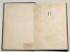 ‘At the Wickets. New South Wales versus Victoria [1856-1888]’. Harry W. Hedley ‘Mid-on of the Leader’. Centennial Printing & Publishing Ltd, Melbourne 1888. Bound in black cloth, lacking original wrappers. Also lacking title page. Red speckled page edges. - 3