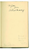 ‘10 for 66 and all that’. Arthur Mailey. London 1958. A unique copy of Mailey’s autobiography. The book which is profusely illustrated with Mailey printed cartoons of players and situations as published has in addition thirty-one of Mailey’s original pen 