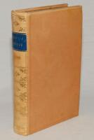 ‘Death’s Doings; Consisting of numerous original compositions in prose and verse...’. R. Dagley. London 1826, First edition. Bound in later full leather with with gilt title and decoration to spine. Cricket content includes an engraving of ‘The Cricketer’