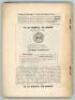 ‘Spalding’s Athletic Library. Cricket Guide and How to Play Cricket’. Prince Ranjitsinhji. British Sports Publishing Company, London. Vol. 1 No. 12, 1906. Original decorative black paper wrappers. Padwick 468. Minor wear to wrapper extremities, rusting to - 4