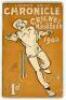 &lsquo;London Daily Chronicle Cricket Handbook 1905&rsquo;. Compiled by &lsquo;Linesman&rsquo;. Only year of issue. Original decorative paper wrappers. Padwick 1059. Rusting to staples, otherwise in good/ very good condition. A rarer cricket annual from the period, not previousl