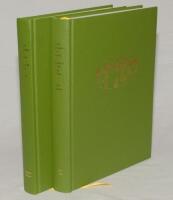 ‘From Commons to Lord’s. A Chronology of Cricket 1700-1799’. Volume One (1700-1750) and Volume Two (1751-1770). Compiled by Ian Maun. Published 2009 and 2011. Both limited edition, Volume One, limited edition 25/220 copies for sale, with accompanying refe